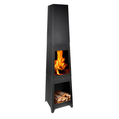 Fire basket 36x36x150cm