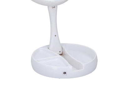 Cosmetic mirror 21LED foldable