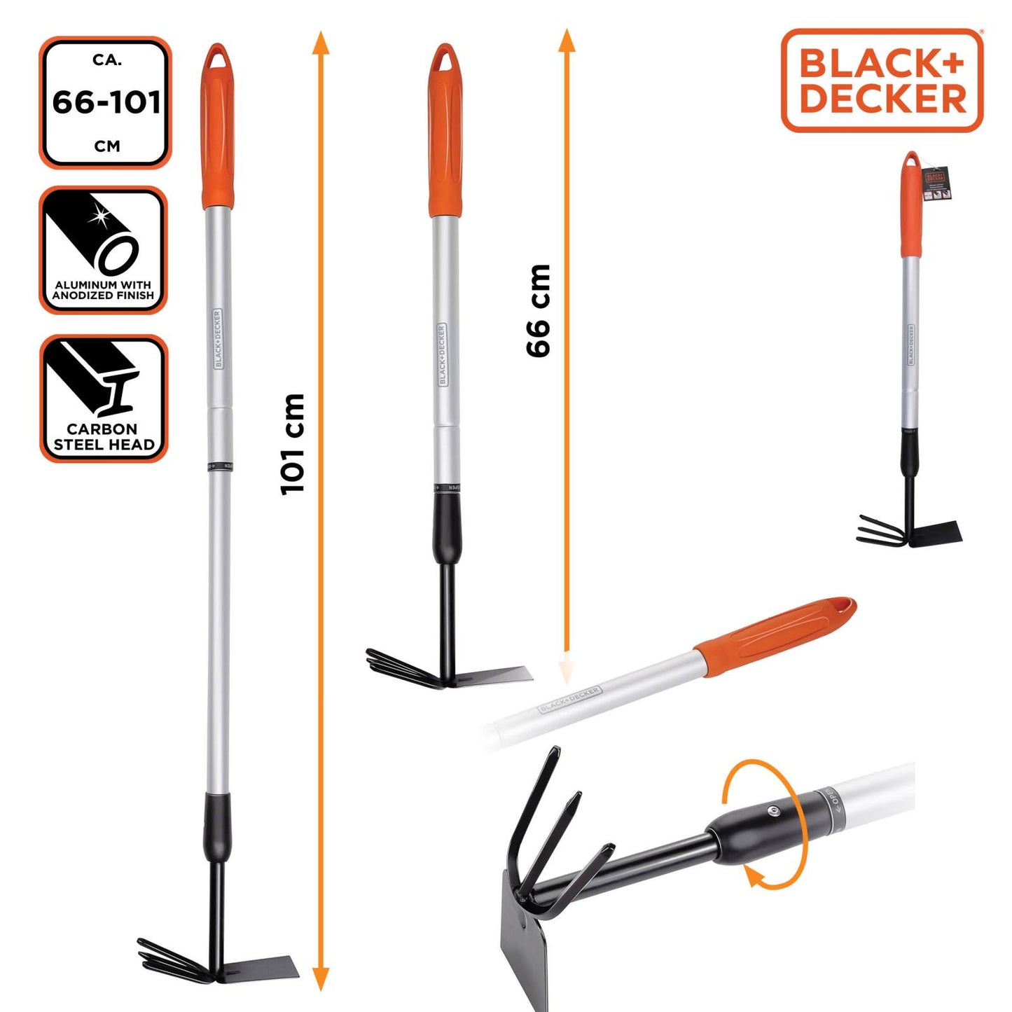Culti-hoe 66-101cm