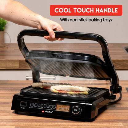 Contact grill 230V SS 2100W