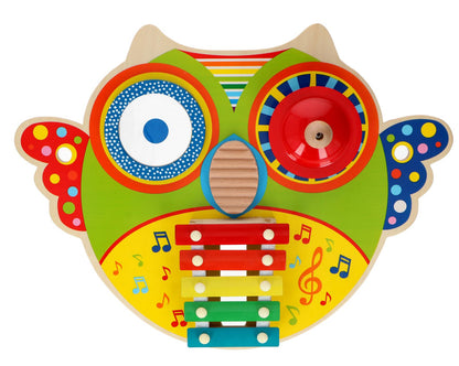 Xylophone owl 32x42x8,5cm WD