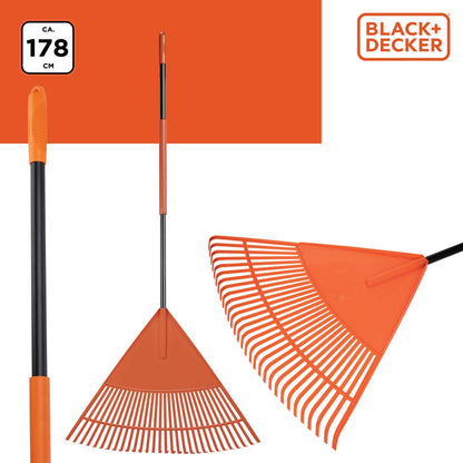 Rake poly fan