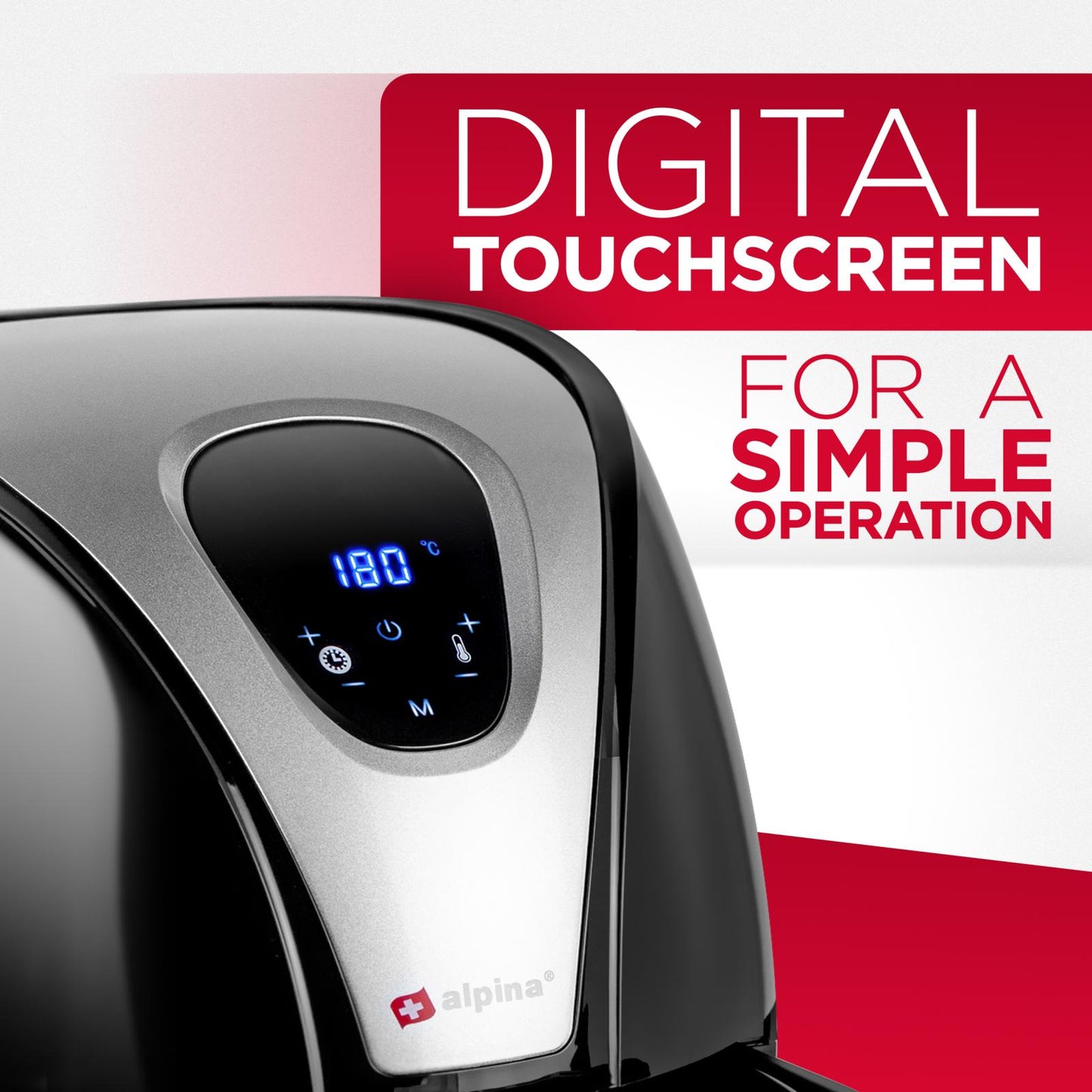 Fryer hot-air digital 2,4L inner