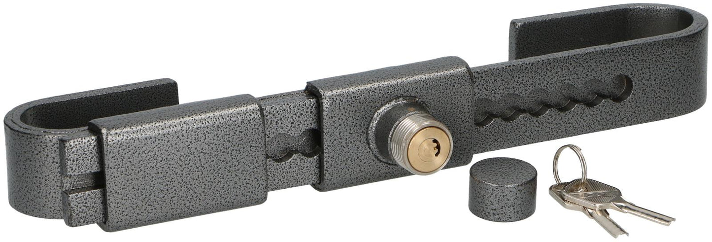 Container lock hardened steel