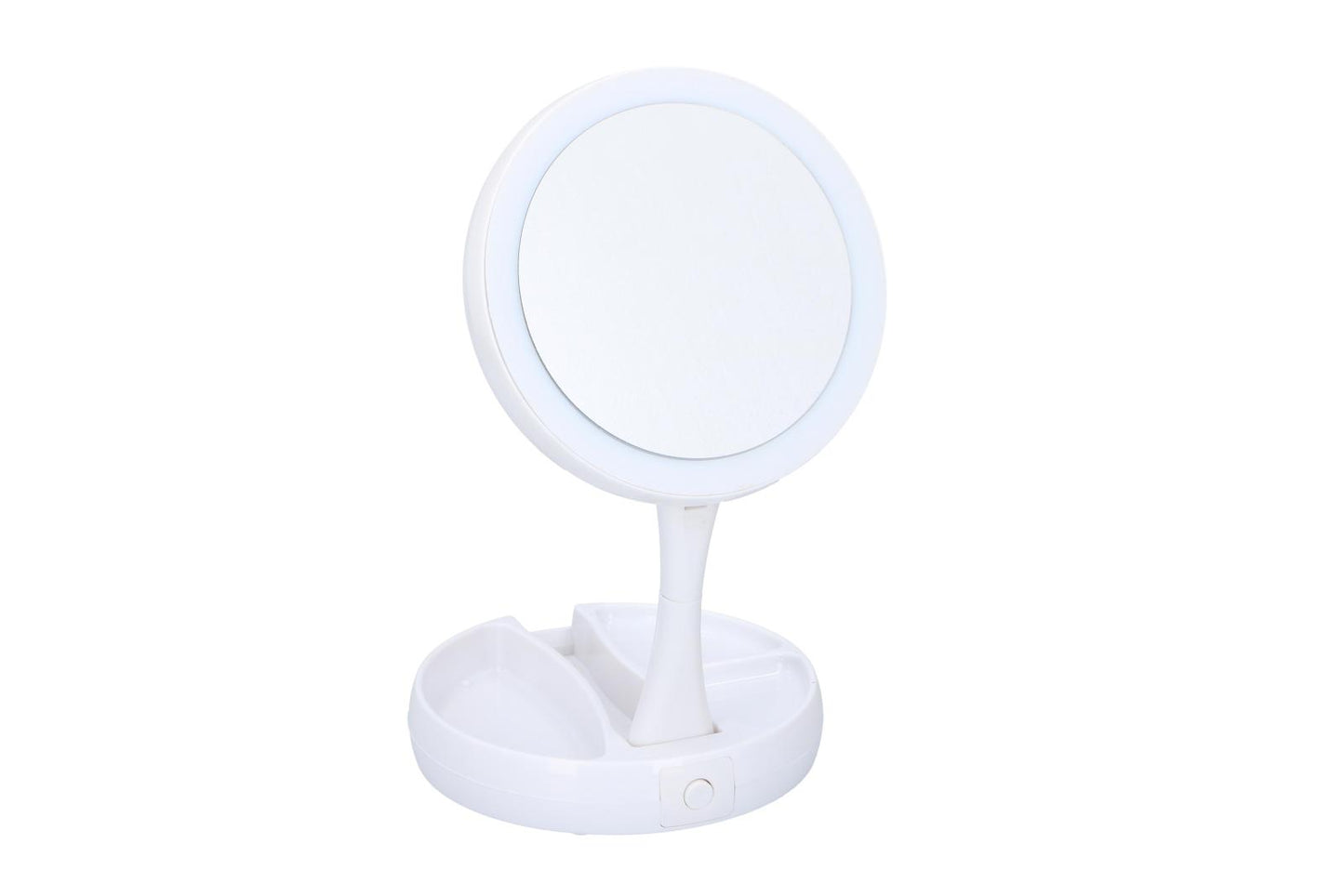 Cosmetic mirror 21LED foldable