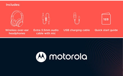 Headphone MOTO XT 220 BLK