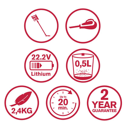Stick vacuum cleaner DD9007