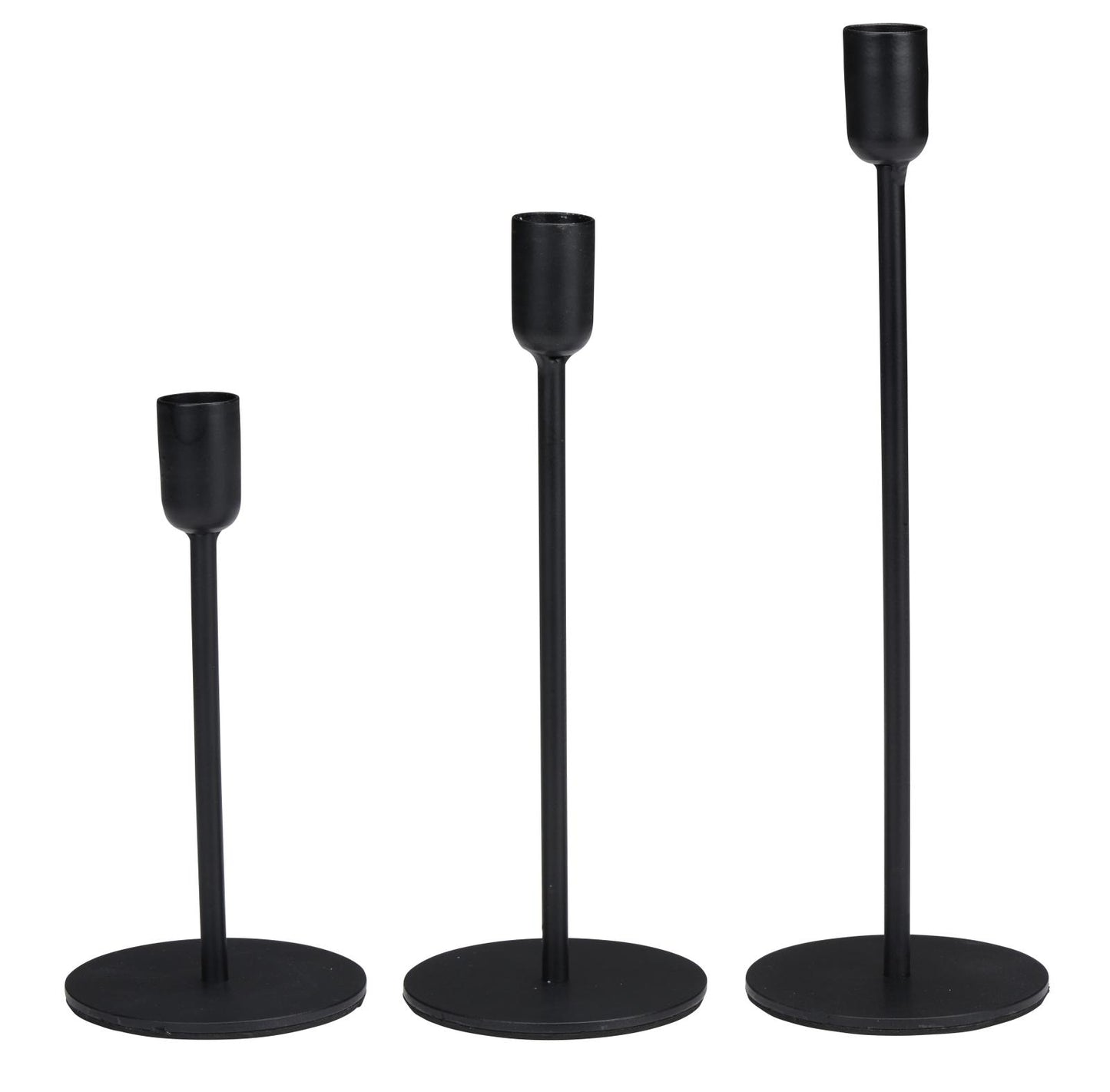 Metal candle holder 3pc