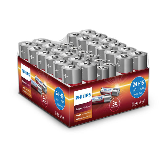 Battery (40) 24xAA+16xAAA