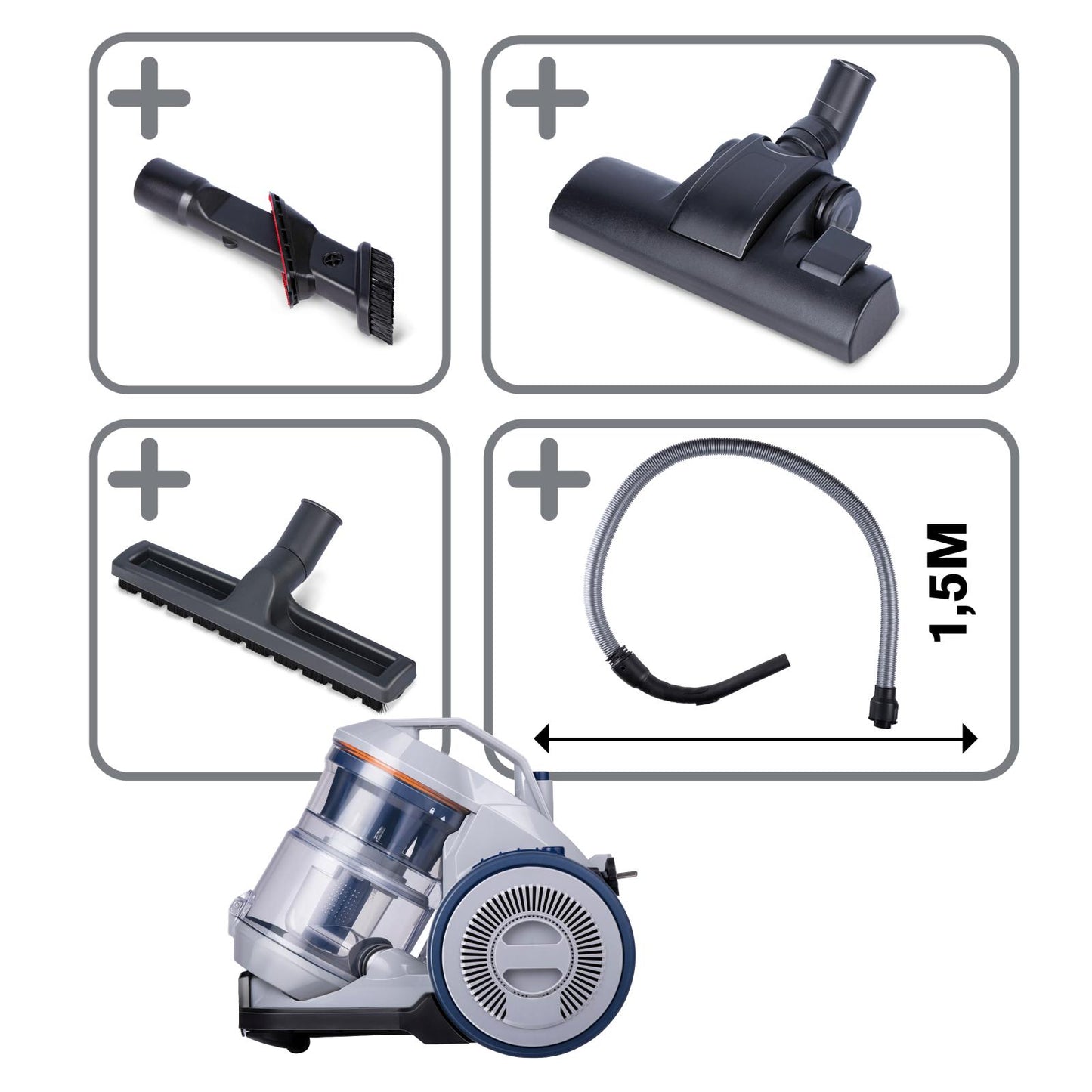 Vacuum cleaner bagless DD2501