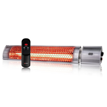 Heater wall 2000W gold halogen