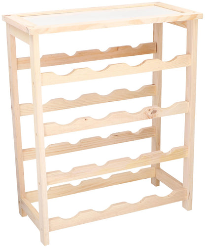 Wine rack wood 16bottles FSC