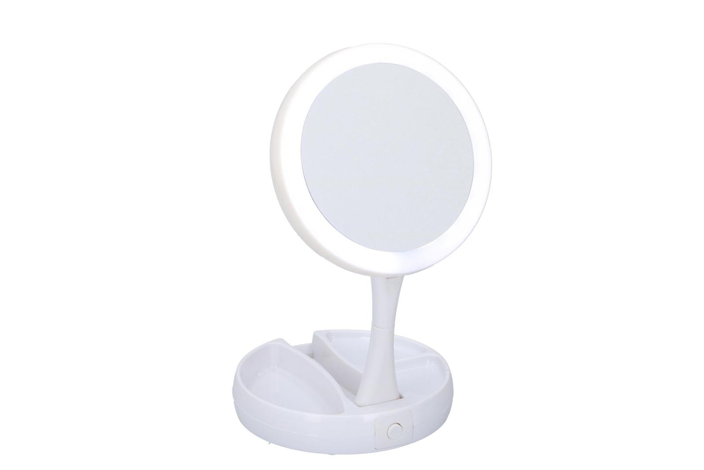 Cosmetic mirror 21LED foldable