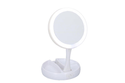 Cosmetic mirror 21LED foldable