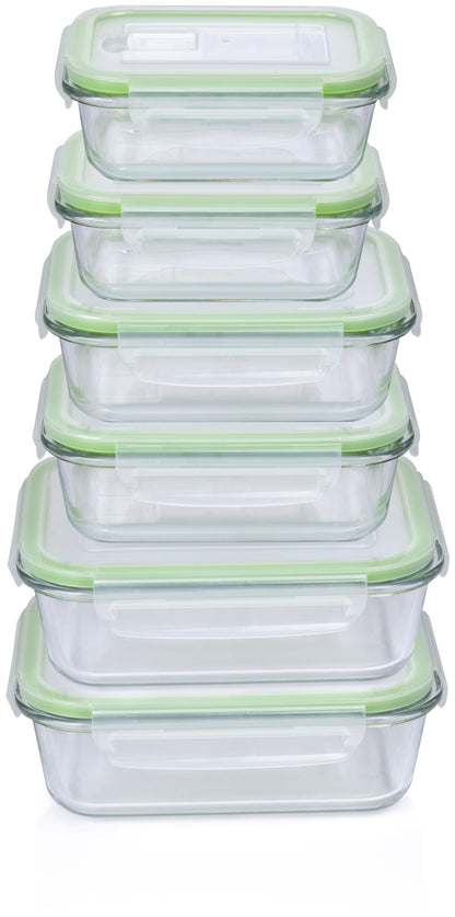 Food container 12pc 3diff.size