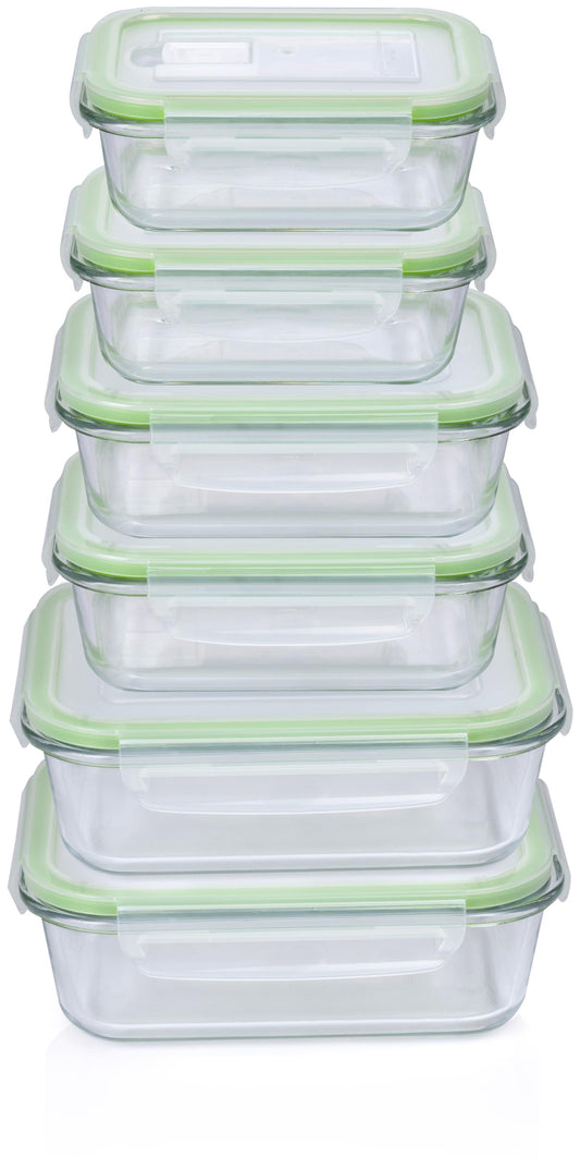 Food container 12pc 3diff.size