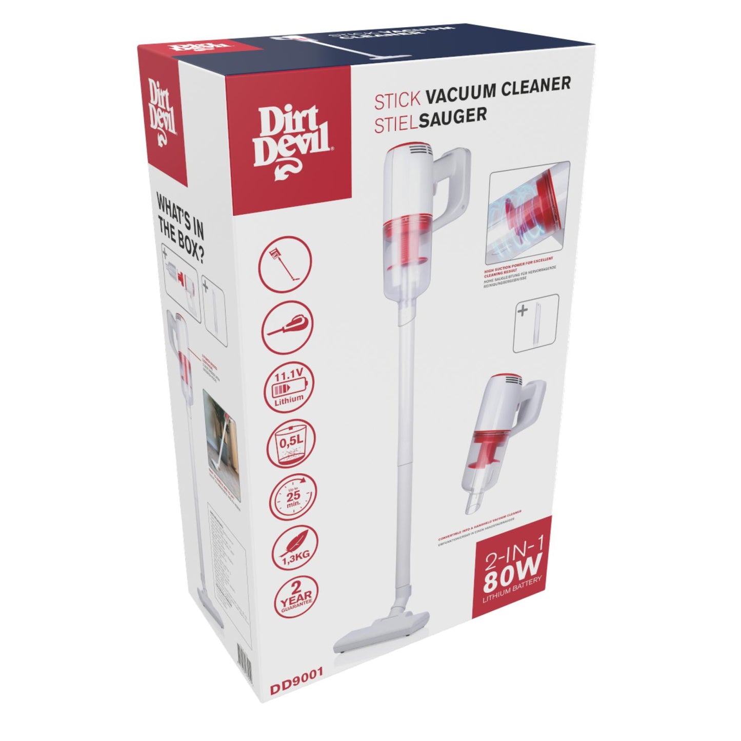 Stick vacuum cleaner DD9001