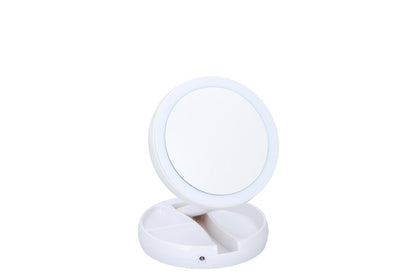 Cosmetic mirror 21LED foldable