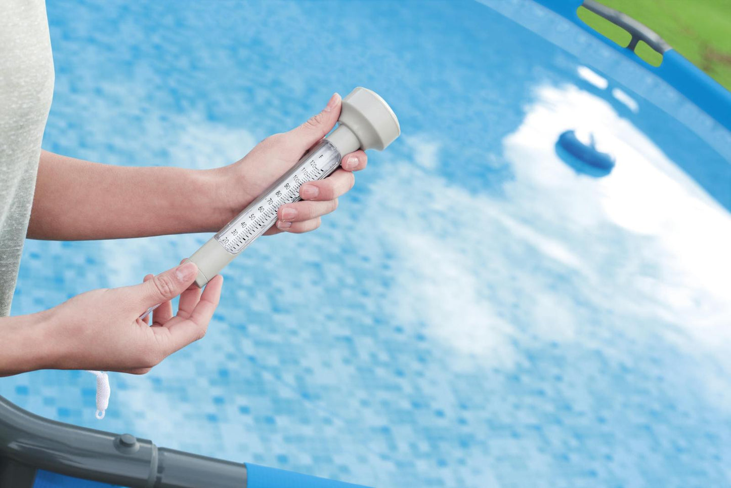 Pool thermometer floating PL