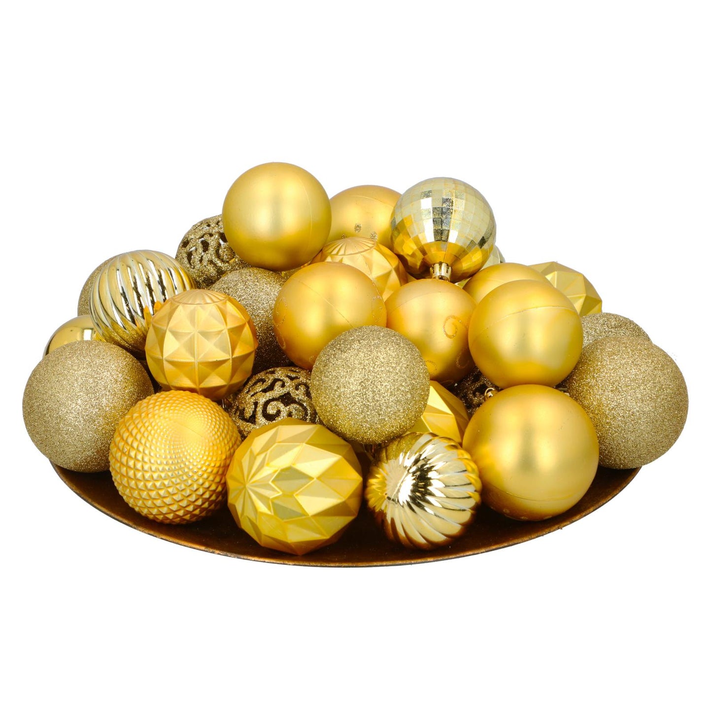 Tree decoration gold 60pc