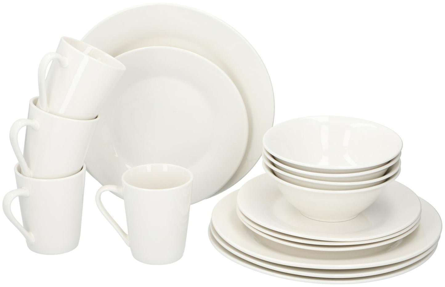 Dinnerset 16pcs white SW