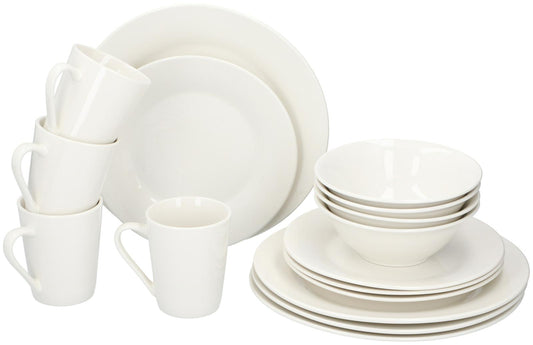 Dinnerset 16pcs white SW