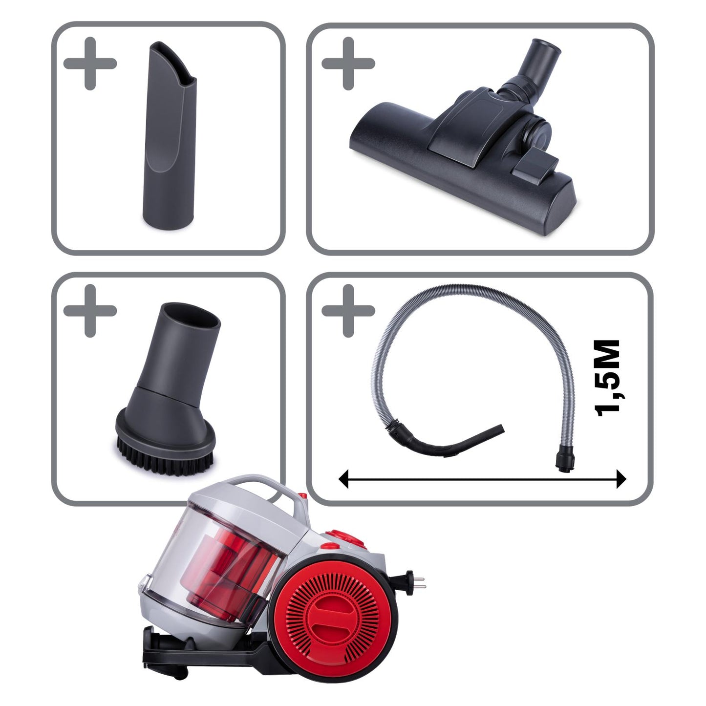 Vacuum cleaner bagless DD2503