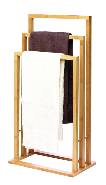 Towel rack bamboo 42x24x81.5cm