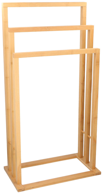 Towel rack bamboo 42x24x81.5cm