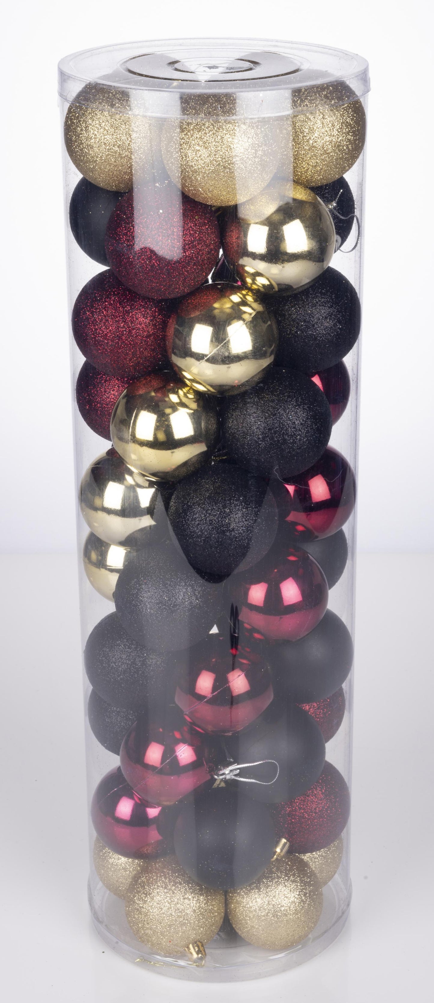 Xmas bauble 50pc D6cm