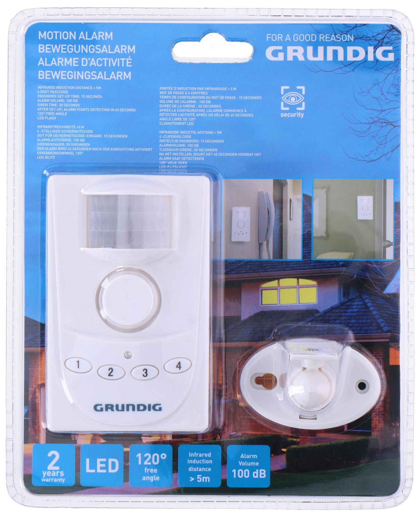 Alarm PIR motion PL