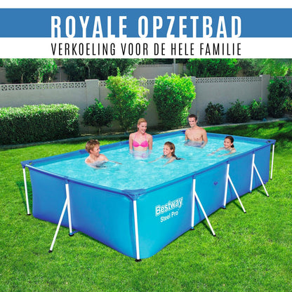 Pool frame 400x211x81cm PVC