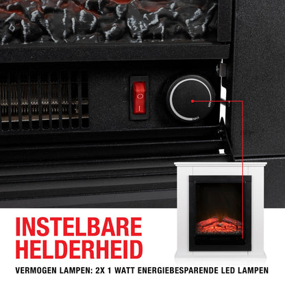 Heater & mantelpiece Lugano