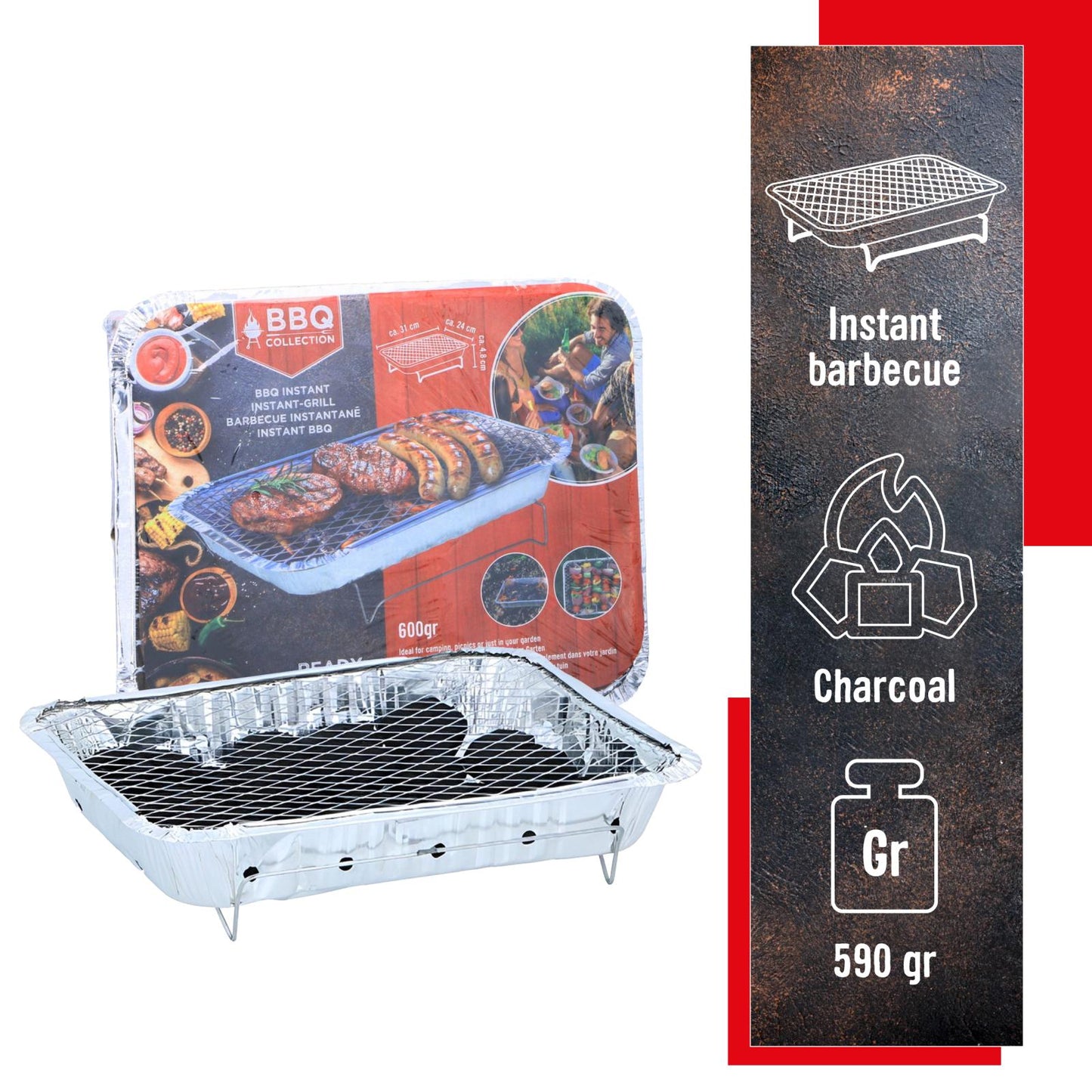 BBQ instant  600g  AL
