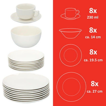 Dinner set 40pcs