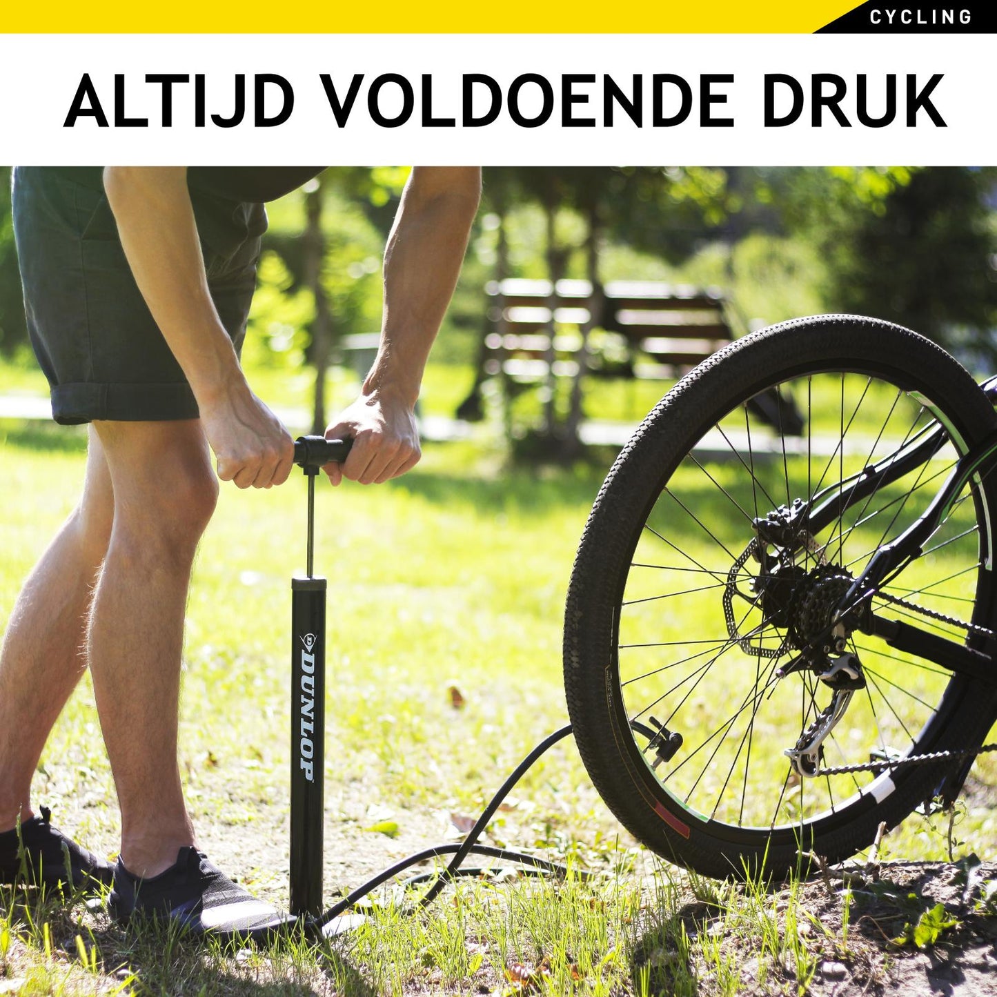 Bicycle floor pump