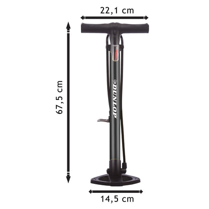 Bicycle floor pump