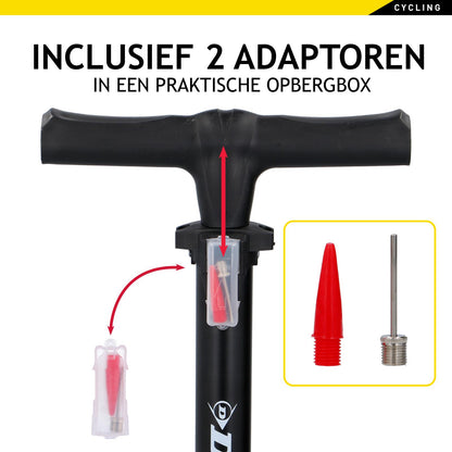 Bicycle floor pump