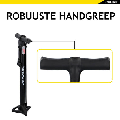 Bicycle floor pump