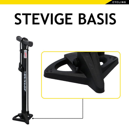 Bicycle floor pump