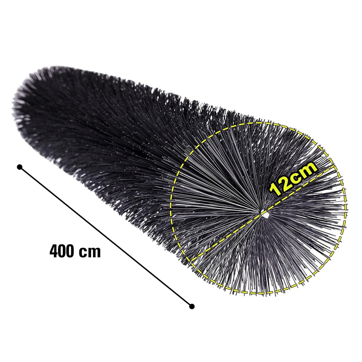 Gutter brush 4 meter dia:12cm