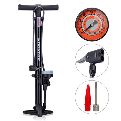 Bicycle floor pump gauge