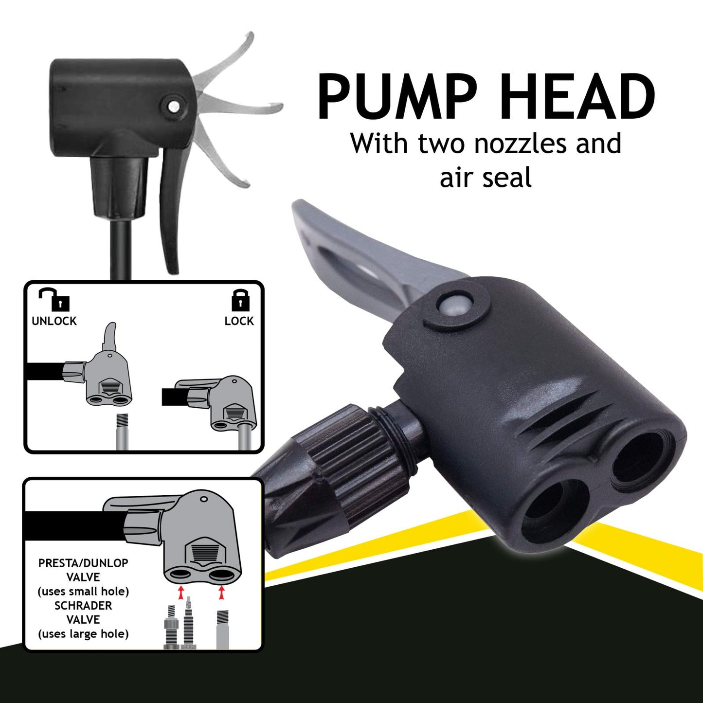 Bicycle floor pump gauge