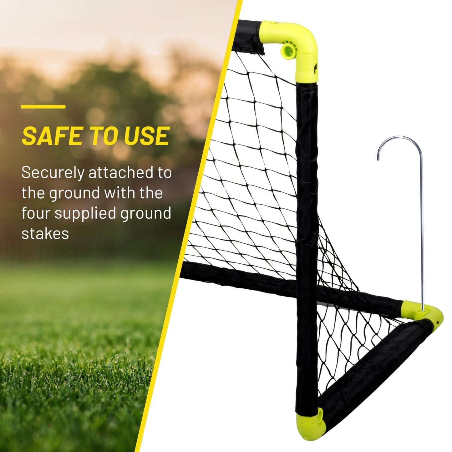 Goal soccer 90x59x61cm PP