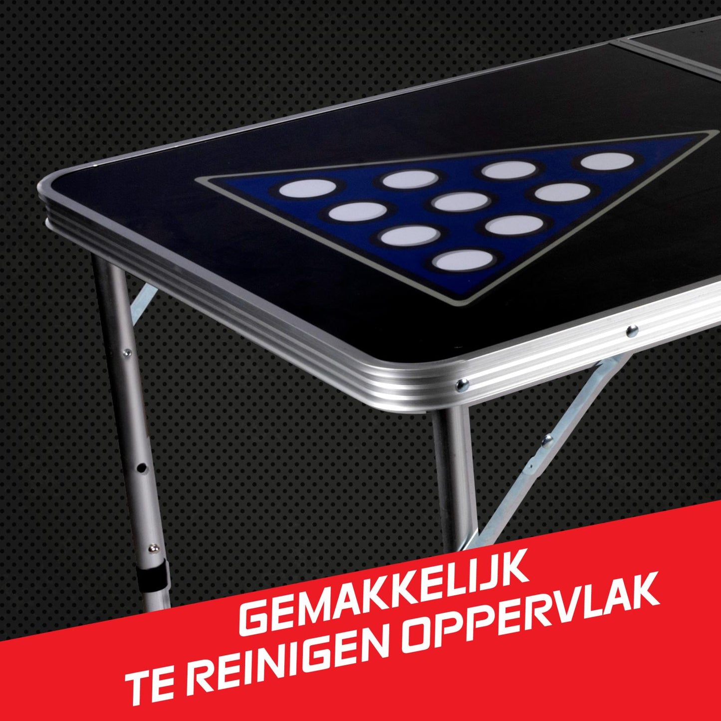 Beerpong table foldable