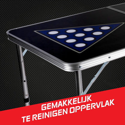 Beerpong table foldable