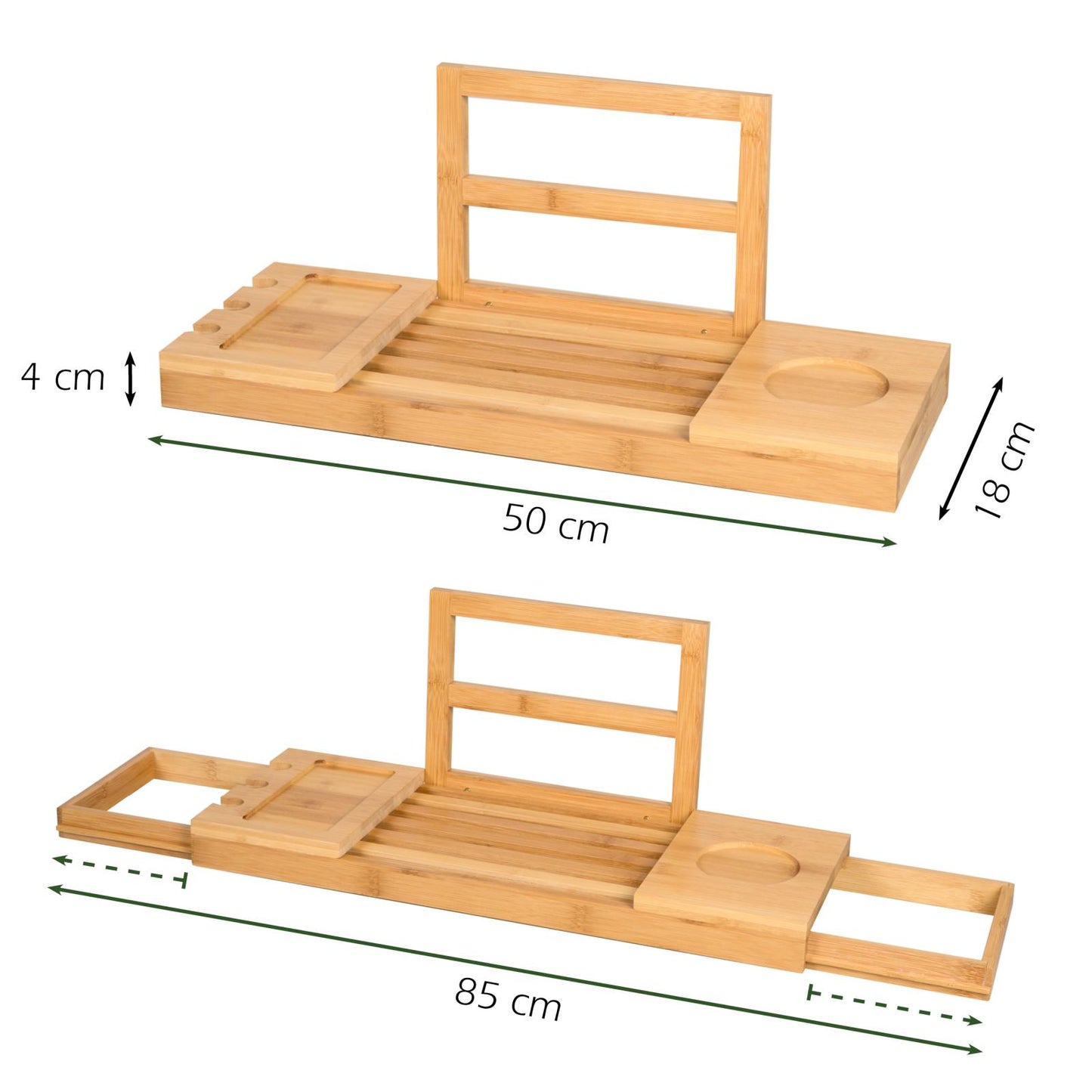 Bath rack 50-92x18x4cm BMB