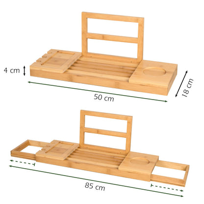 Bath rack 50-92x18x4cm BMB