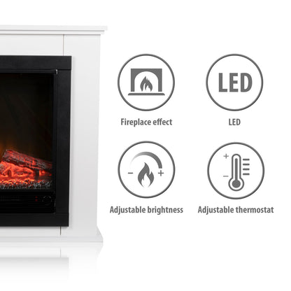 Heater & mantelpiece Geneva