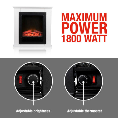 Heater & mantelpiece Geneva